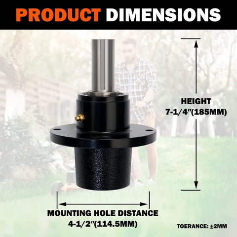 Heavy Duty Spindle Mandrel Assembly Replacement For Scag Cheetah Sabre Tooth Tiger Cat Turf Tiger Wildcat Lawn Mowers