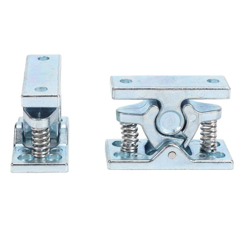 Two Pack Heavy Duty Zinc Alloy Double Roller Door Latch With Strong Springs For RV Motorhome Camper Trailer Boat Garage
