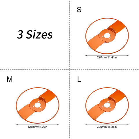 Three sizes of Heavy Duty Mower Deck Guard Shield For Debris Protection And Longevity, Thickened Steel Brush Cutter Protector