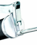 Budget Friendly Lever Grease Gun With Ten Thousand PSI Output, Two Way Load For Cartridges Or Suction, side view