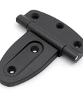 Heavy Duty Black Plastic Door Hinges For Barn Shed Gates Square And T Hinges Tough Gate Hardware For Outdoor Storage Farm Gate Hinge 1 Piece