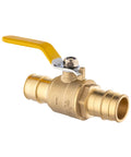 5 Pack Cold Expansion Pex 1 Inch Brass Ball Valve For Pex A Pipe Connection Expansion Type Full Port Shutoff With Protection Cap