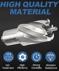 Lichamp annular cutter, M2 HSS, 1-1/16 in diameter for magnetic drill press