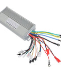 48V Brushless Motor Speed Controller for E Bikes and Scooters 800W with aluminum housing and colorful wiring for installation