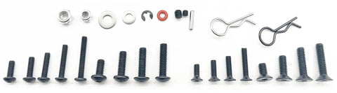 1000 Piece Must Have Heavy Duty RC Screw Kit With Hardened Screws Universal Fasteners Set For All RC Cars And Trucks Fits Traxxas Axial Redcat