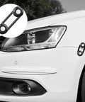 Car with Pro Grade Bumper Quick Release Kit For Front And Rear Bumpers Black Aluminum Fasteners Installed