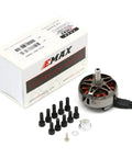 Eco II 2807 Brushless RC Motors Set For FPV Racing Drones with accessories and packaging visible