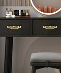 Gold Zinc Alloy Drawer Pulls 4.2 Inch Long Cabinet Handles with 64mm Center to Center Mounting Holes on dresser