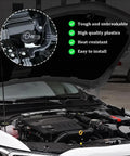 Windshield Washer Fluid Reservoir Cap Replacement For Chevy GMC Buick Cadillac, Durable Plastic Tank Cap, Installed View