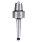 Super Tough MT1 Live Center For Wood And Metalworking Lathes with solid steel tapered design and lightweight construction