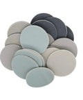 Grab This Awesome Pack Of 12 Four Inch Sponge Foam Sanding Discs With Hook And Loop For Precision Car Paint Buffing, Polishing And Grinding At P500 To P600 Grit Level. Assorted foam discs.