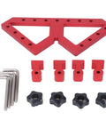Adjustable Right Angle Woodworking Clamp For Precision Projects Lightweight Aluminum Alloy Fixture 0 To 90 Degree