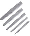 Heavy Duty 5 Piece Straight Flute Screw Extractor Kit Gets Those Stubborn Stripped Bolts Out Smoothly For Your Auto Repair And Diy Projects With Super Grip Carbon Steel Design, 5-piece carbon steel set