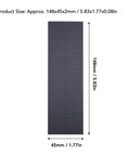 Two Pack Quick Charging 1W 5V Solar Panels for Small DIY Projects, showing dimensions, monocrystalline silicon solar cells