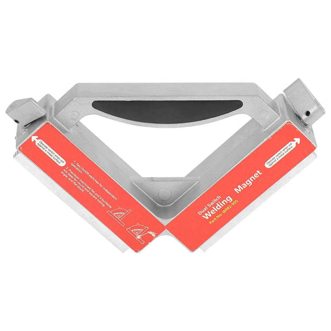 Magnetic Welding Jig With On Off Switch For 90 Degree Corner And Pipe Work Heavy Duty Welder Magnet Holder With V Groove Base