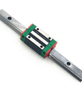 Two Pack Linear Guide Rail Kit With Four Carriage Sliders Bracket Length 1200 to 2500mm Pro Grade Stainless Steel Rail System For CNC Machines 3D Printers And Robotic Motion Projects Ultra Smooth High Precision, linear rail with carriage block