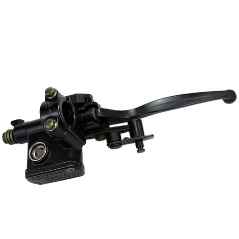 Left Hydraulic Brake Master Cylinder Lever Pump Replacement For 50cc To 250cc ATVs Quad Dirt Bikes Moped And More Durable High Quality