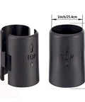 54 Pack Wire Shelf Lock Clips For 1 Inch Post Shelving Black ABS Plastic And Metal Replacement Clips For Metro Thunder Group Alera And More Heavy Duty And Secure shown with dimensions