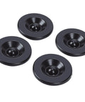 Trailer Hub Dust Caps 4 Pack Rubber Bearing Grease Covers for 2000 to 3500 Lbs Wheels