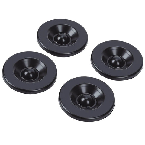 Trailer Hub Dust Caps 4 Pack Rubber Bearing Grease Covers for 2000 to 3500 Lbs Wheels
