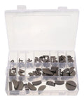 Dope 164 Piece Woodruff Key Set Made From Carbon Steel With Portable Case For Motorcycle Mechanics And Pros Using 2 To 10 Mm Half Moon Keys That Match Drive Shafts And Flywheels On Point For Smooth Engines And Big Job Repairs Going Strong. carbon steel half moon keys in portable case