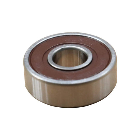 Close-up of 608-2RS 608DD Precision Ball Bearing 8x22x7mm with double rubber seal, suitable for RC motors and DIY projects.
