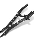 Black Upgraded Spindle Snap Ring Pliers For Ford Super Duty 2007 And Newer Heavy Duty Internal External Snap Ring Tools with ratchet mechanism