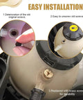 Easy installation of Straight Up Heavy Duty Brass Radiator Coolant Expansion Tank Bleeder Screw And Drain Plug Replacement for Bmw X3 X5