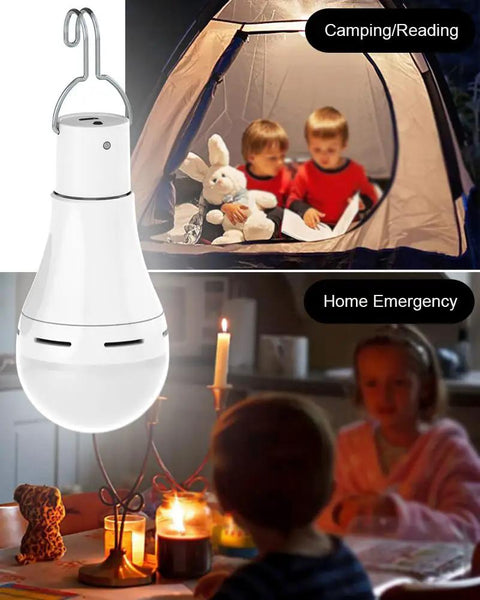 Usb Rechargeable Led Light Bulbs With Remote Control Four Lighting Modes And Timer Settings 15/30/60/240 Minutes for camping and home use