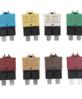 Heavy Duty 8 Pack Circuit Breaker Kit 3A To 30A Range With No Hassle Auto Reset Surge Guard For Car Truck Rv Marine Electrical Pro Series with colorful fuses