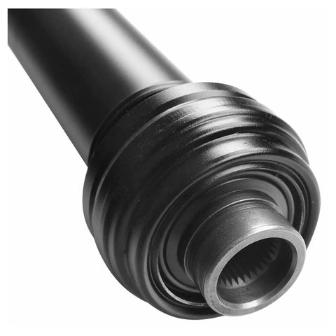 Close-up of Heavy Duty Rear Driveshaft Center Support For Volkswagen Touareg Hybrid 2011 to 2015 with reinforced steel bushing.