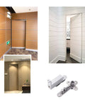 Self Closing Door Pivot Hinges For Home And Commercial Wood Doors Heavy Duty Hidden Stainless Steel Pivot Hinges With 360 Degree Shaft