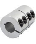 12.7mm To 15mm Shaft Coupling 45mm Long 32mm Diameter Aluminum Alloy Joint, screw clamp coupler for CNC and 3D printer
