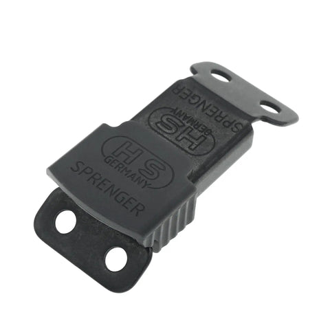 Black Stainless Steel ClicLock Buckle Quick Release Fastener For Dog Training Prong Collar Fits 3.0/3.2mm Wire