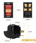 Straight Up Heavy Duty Plug And Play Dual Voltage Safety Toggle Switch 16 Amp On Off for table saw, router, and drill press.