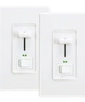 Smart Dimmer Switch With Remote, WiFi Enabled, Works With Alexa And Google Home, Dimmable LEDs CFLs And Incandescents, 2 Pack