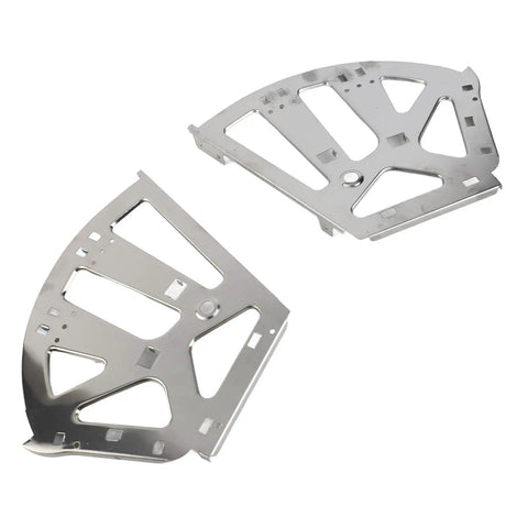 Stainless Steel Shoes Cabinet Hinges For Durable Replacement Fittings On Shoe Racks With Anti Rust Design 2 Pieces