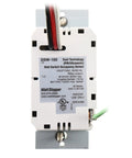 Back view of Dual Technology Wall Switch Sensor No-Brainer Auto On Or Manual On Modes, Zero Crossing Relay For Long Relay Life