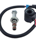 12V Solenoid Valve Coil And Hydraulic Spool Valve Stem Element Kit For Bobcat Skid Steer Loaders Replacement 6667687 6665004 6309311 6309312 6671025 6675559 Fits 653 751 753 763 773 863 864 883 963 A200 A300 T110 T140 T180 T190 T200 T250 T300