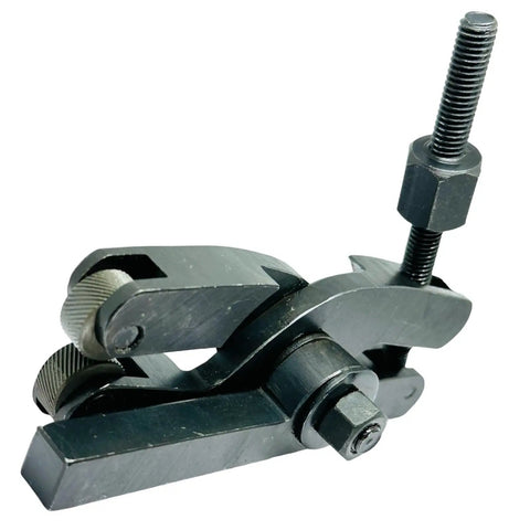 Shank Half Inch Quick Action Scissor Type Knurling Tool Holder For Lathe Machining With Hardened Steel Knurls, side view