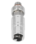 Fix Stripped Oil Pan Threads Fast With This M12x1.75 Self Tapping Drain Plug Kit Made From Durable Grade 304 Stainless Steel Including Extended Bit And Wrench For Quick Car Maintenance Jobs And Easy Engine Fixes, stainless steel drain plug