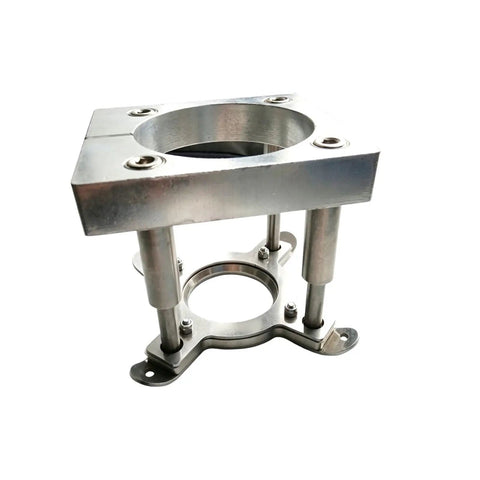 No-Hassle Unattended CNC Spindle Clamp for Woodworking and Engraving, 75mm Pressure Plate Auto Hold-Down System, metal construction