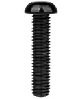 Premium Dope Titanium Button Head Bolts M6x30mm Pack Of 6 Grade 5 6AL 4V Black Titanium Alloy With 1.0mm Thread Pitch And 4mm Allen Head Diameter 10.5mm Lightweight High Strength Fasteners For RC Cars Bikes Drones