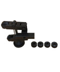 Adjustable Knurling Tool Holder With Spring And Six Wheel Set Perfect Mini Lathe Accessory For 0 To 2 Inch Knurling Capacity