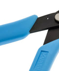 Pro Grade Micro Shear Flush Cutter 18 AWG Capacity Five Inch Overall Length Alloy Steel Construction close-up view