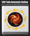 No Hassle Home Coffee Bean Roaster With Precise Temp Control And Even Stir For Deep Flavor Development Perfect For Roasting Nuts Beans And Elevating Your Morning Brew Vibes with 360-degree stir mechanism.