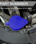 Ford Focus Windshield Washer Fluid Reservoir Cap Replacement For 2012 2018 Wiper Fluid Tank Cover KT1Z17632A CP9Z17A605A installed