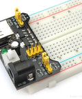 Hella Reliable Dual Voltage Power Supply Module Adapts To 400 And 830 Point Solderless Breadboards with USB port.