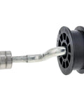 Top Notch 139‑1842 Idler Pulley Repair Kit For Toro X Turfmaster Series Rear HDX 30, black rubber and metal construction, side view.