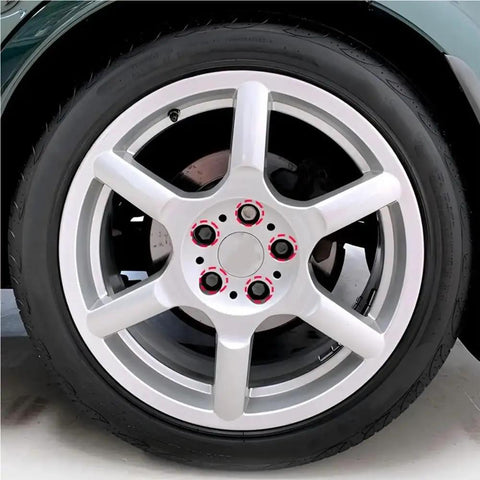 Premium Car Wheel Studs Kit For Opel Astra Corsa Ascona Adam. Upgrade Your Lug Bolt Screw Set With Longer 4-Piece Or 5-Piece Replacement Parts Made From High-Temp Forged Steel For Serious Ride Quality And Safety Today., 5-piece forged steel wheel stud set on Opel alloy wheel